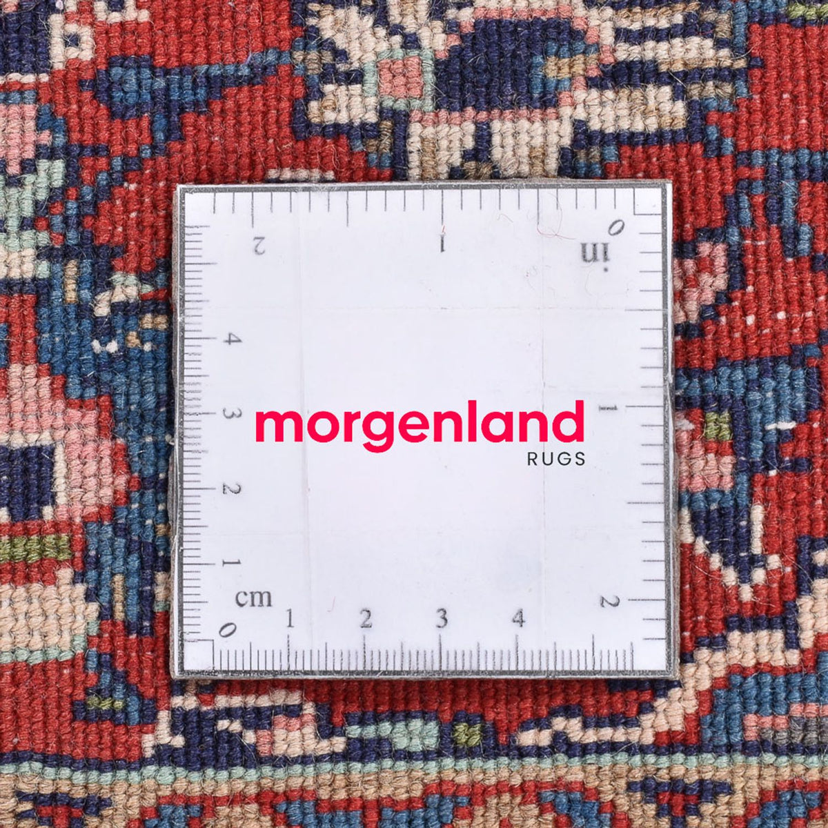 Persisk matta - Nomadic kvadrat  - 67 x 67 cm - röd