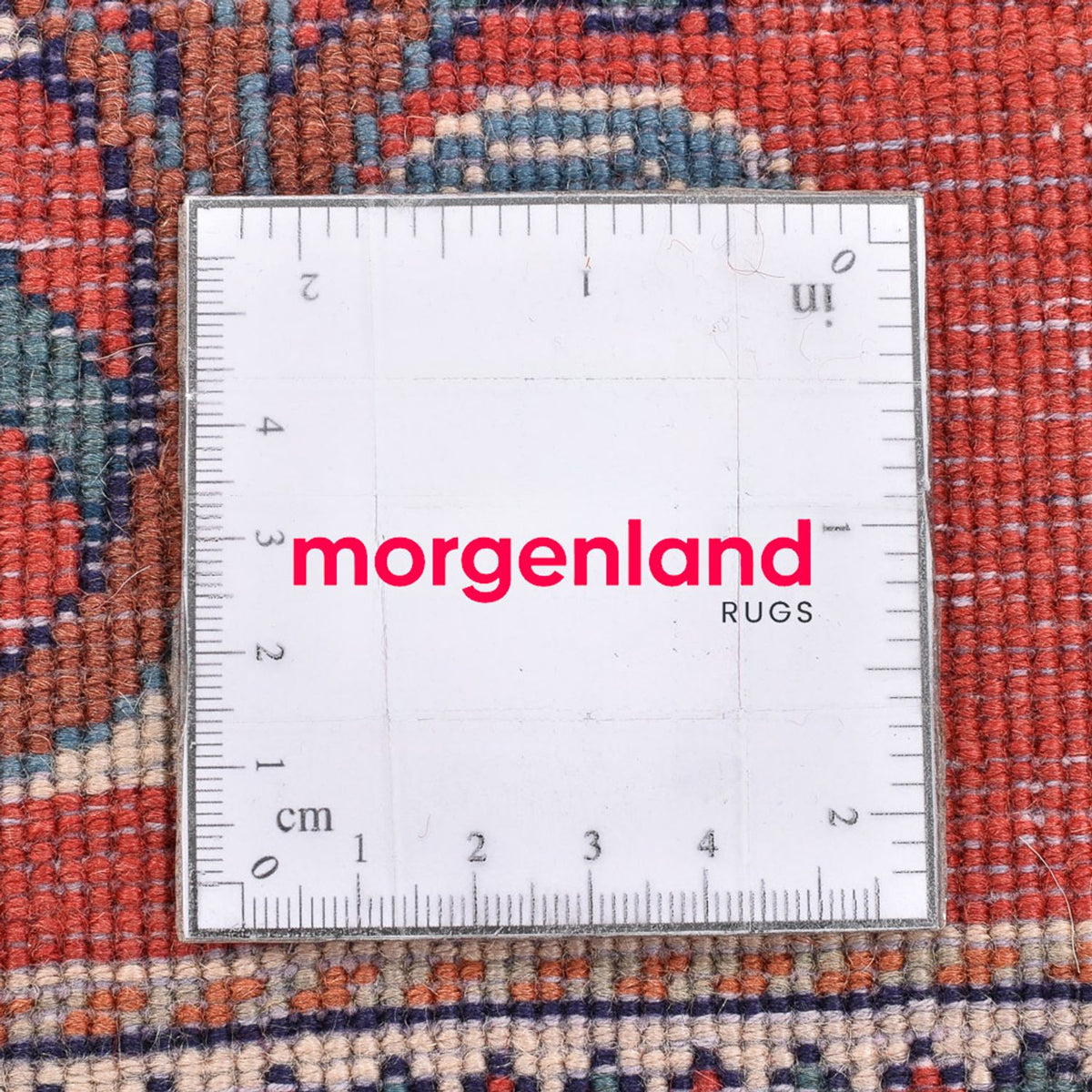 Persisk matta - Nomadic - 54 x 54 cm - röd