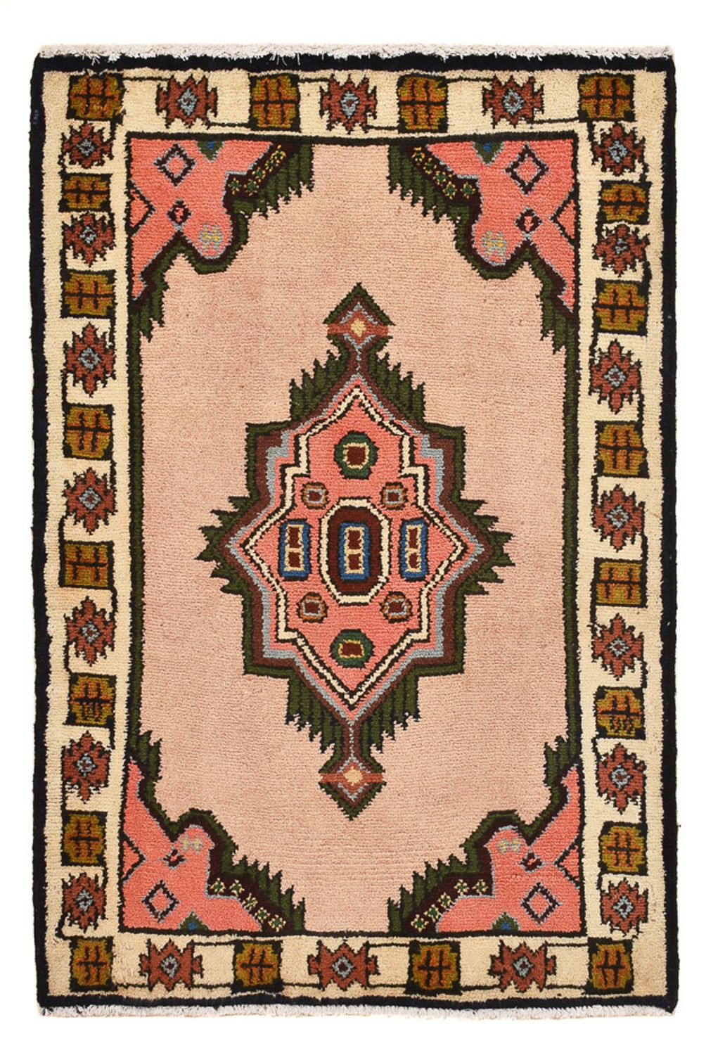 Persisk matta - Nomadic - 92 x 62 cm - rosa