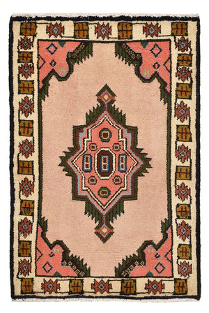Persisk matta - Nomadic - 92 x 62 cm - rosa