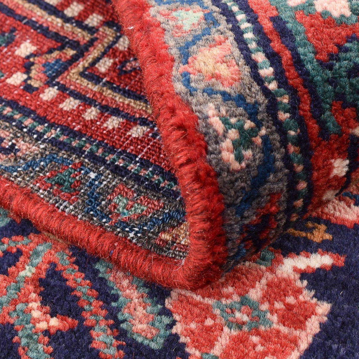 Persisk matta - Nomadic - 100 x 66 cm - rosa