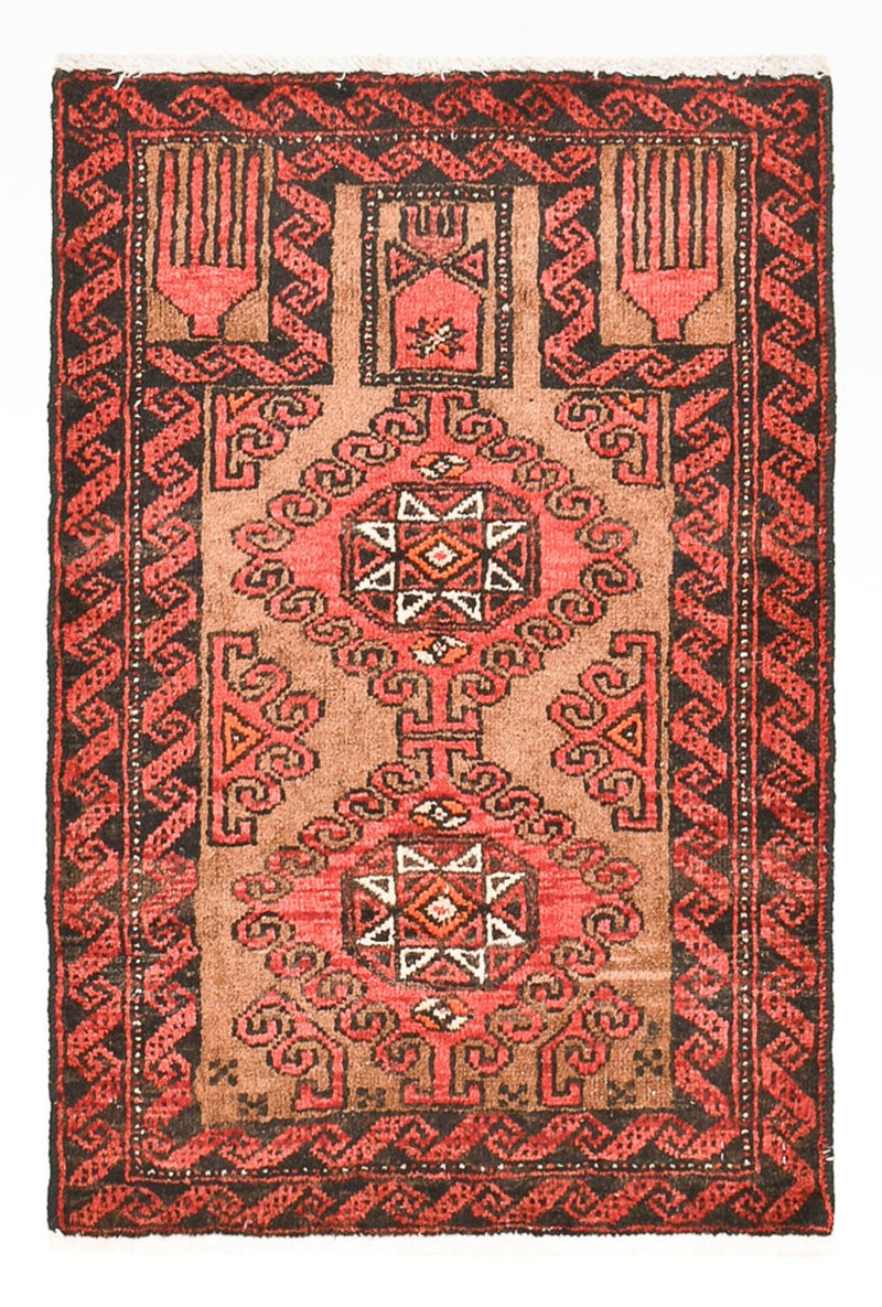 Persisk matta - Nomadic - 70 x 49 cm - röd
