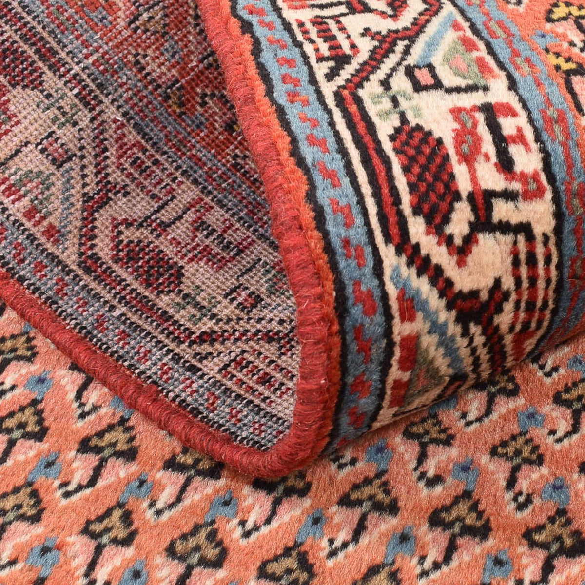 Persisk matta - Mir - 125 x 66 cm - rost