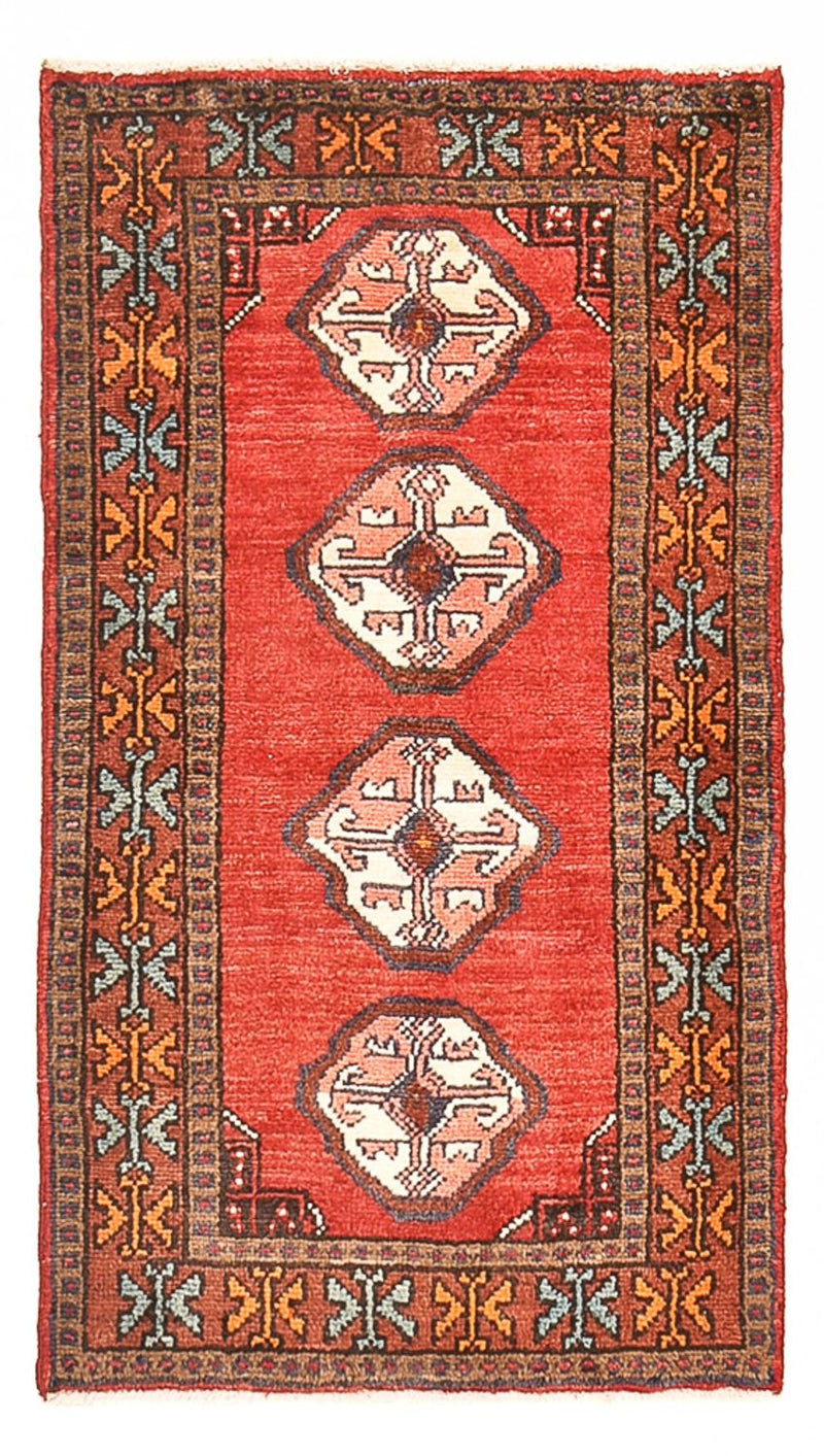 Persisk matta - Bijar - 113 x 64 cm - röd
