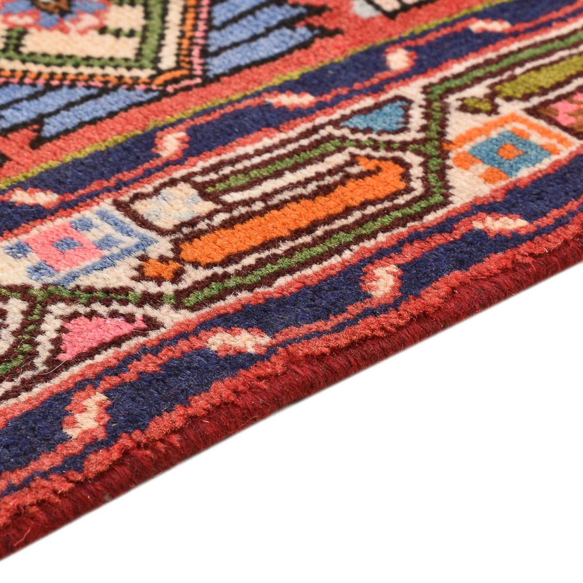 Persisk matta - Nomadic - 134 x 81 cm - röd