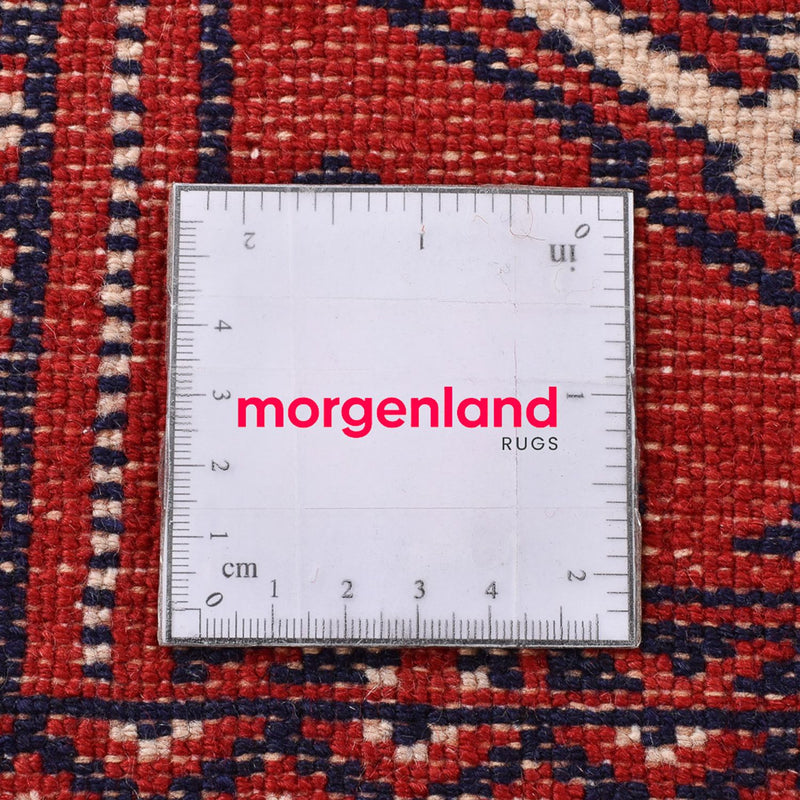 Runner Turkaman-matta - 291 x 73 cm - röd