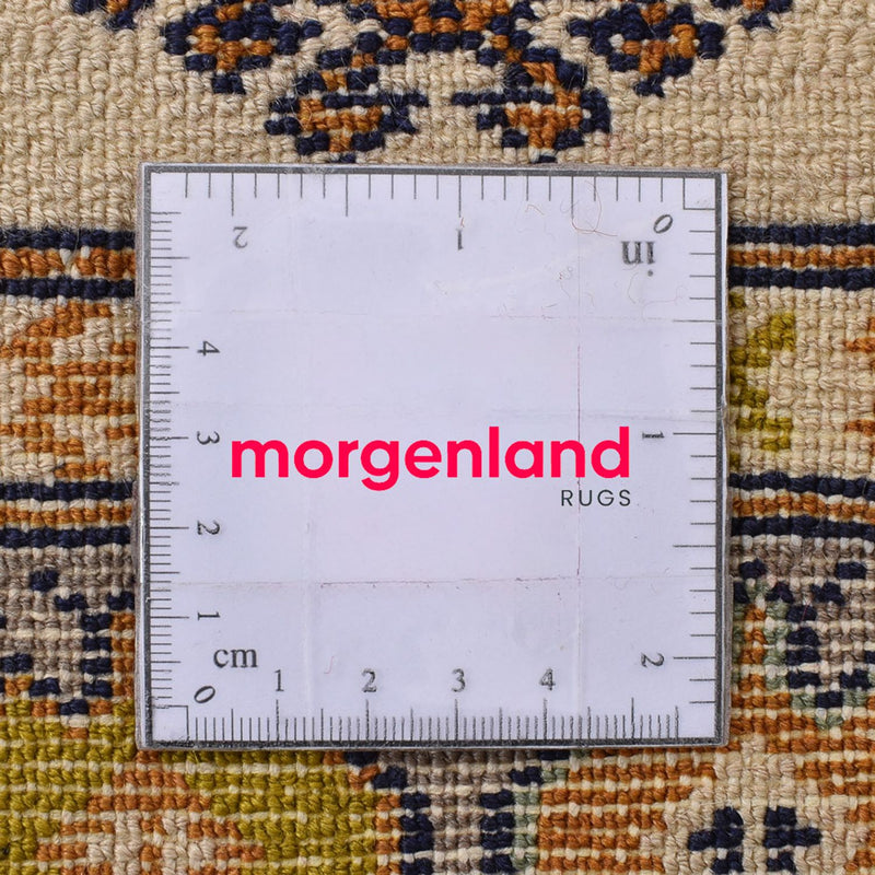 Runner Turkaman-matta - 215 x 65 cm - ljusgrön