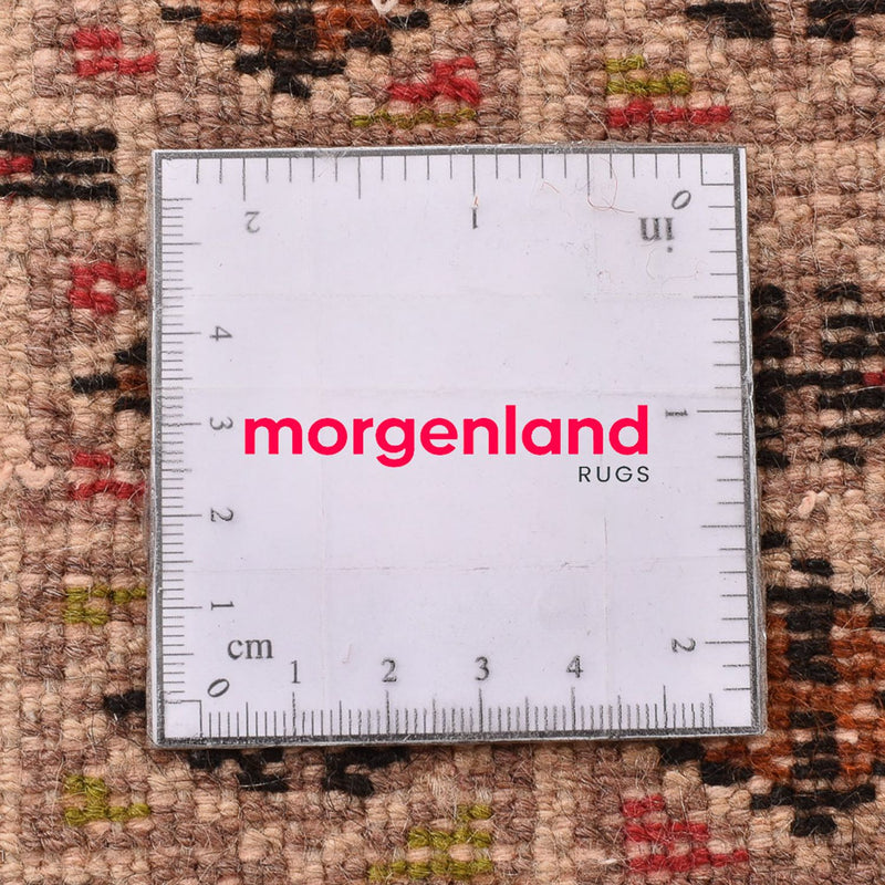 Turkaman-matta - 190 x 128 cm - ljusröd