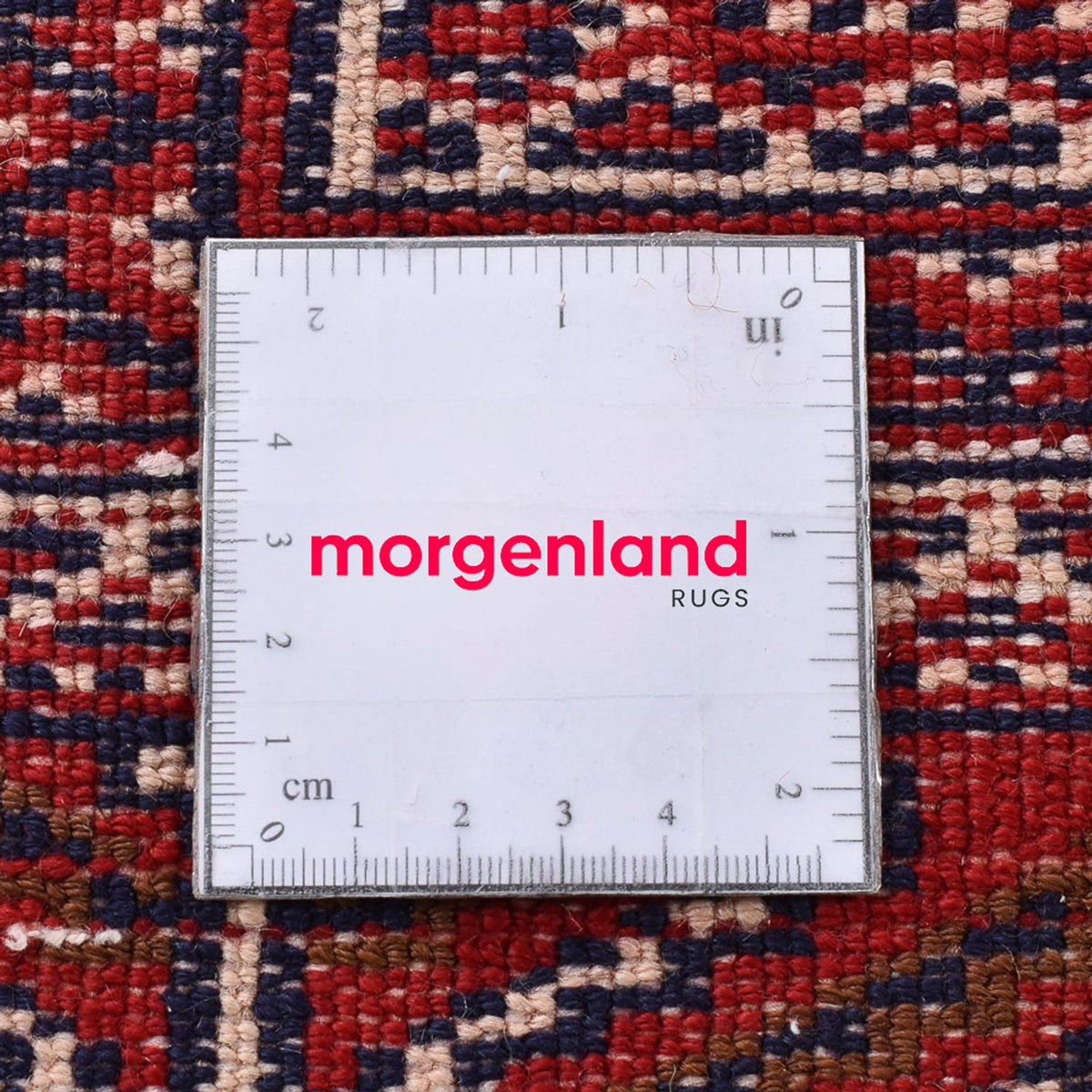 Turkaman-matta - 273 x 185 cm - röd