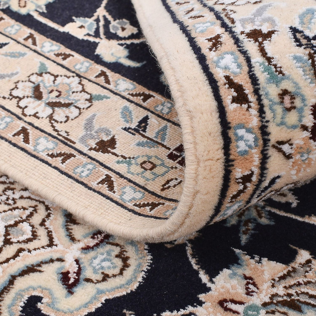 Runner Persisk matta - Nain - Royal - 275 x 90 cm - mörkblå