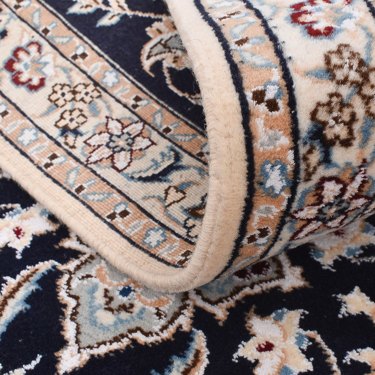 Runner Persisk matta - Nain - Royal - 220 x 72 cm - mörkblå