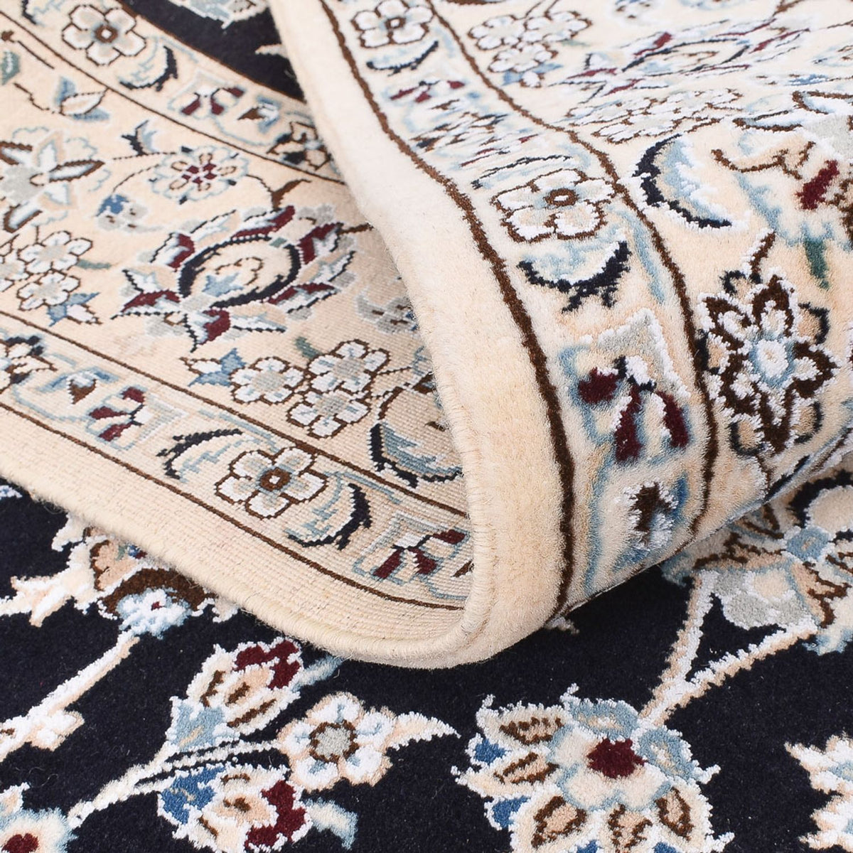 Persisk matta - Nain - Royal - 194 x 147 cm - mörkblå