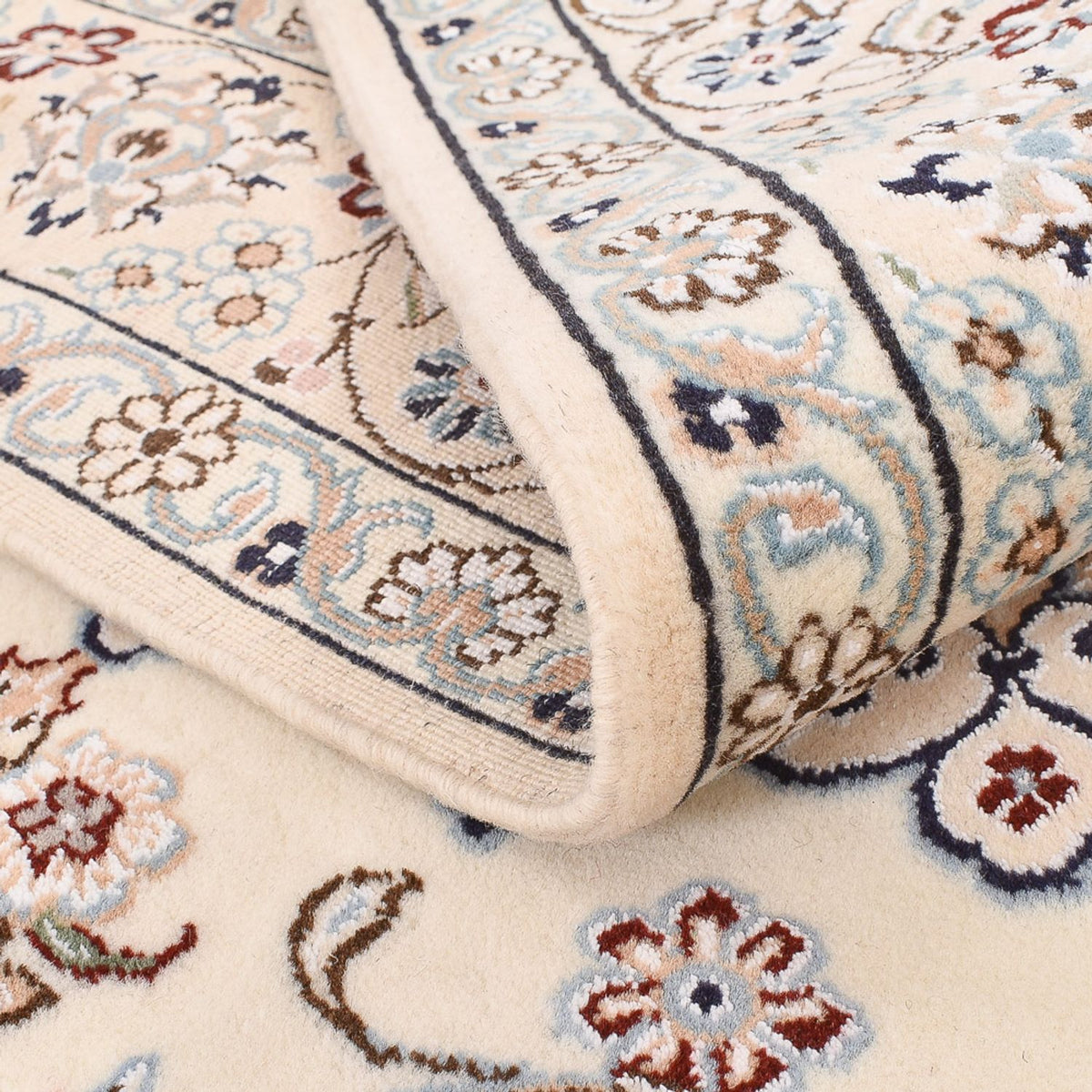 Persisk matta - Nain - Royal - 196 x 130 cm - grädde