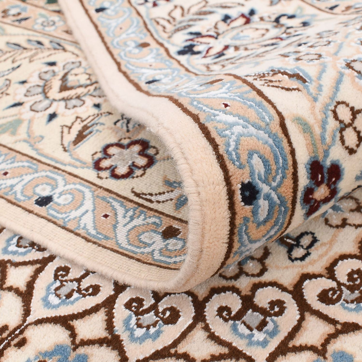 Persisk matta - Nain - Royal - 255 x 159 cm - mörkgrön