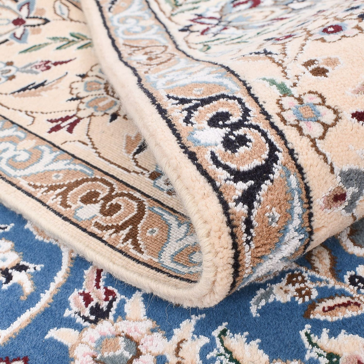 Persisk matta - Nain - Royal - 201 x 155 cm - blå