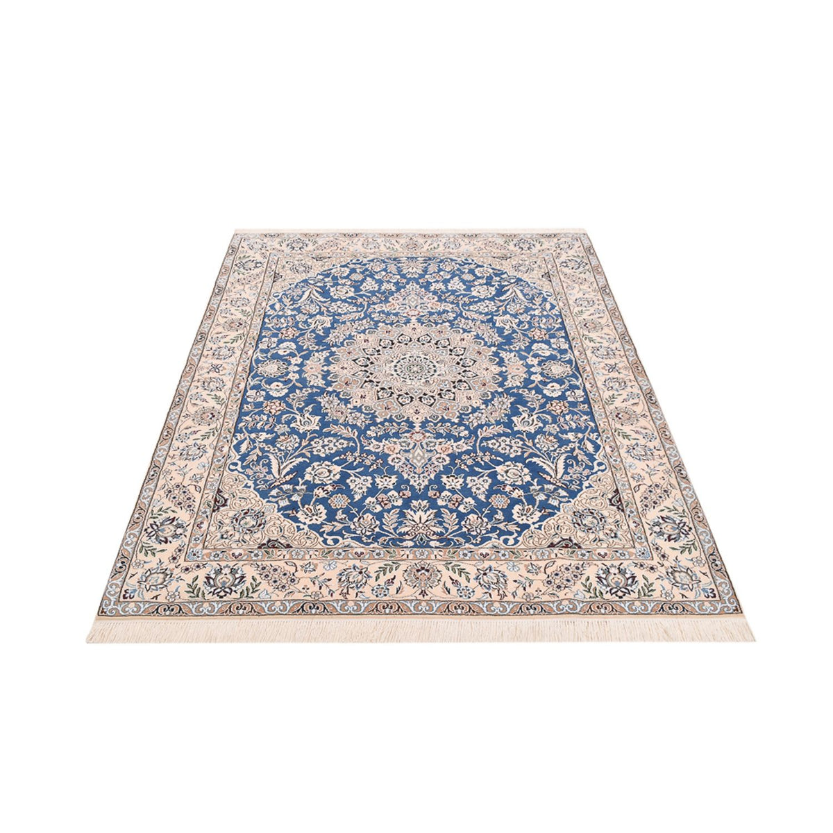 Persisk matta - Nain - Royal - 201 x 155 cm - blå