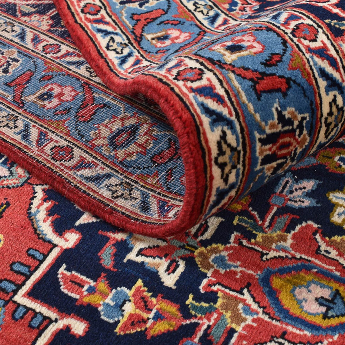 Persiska mattor - Keshan - 405 x 303 cm - röd