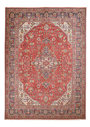 Persisk matta - Tabriz - 339 x 244 cm - röd