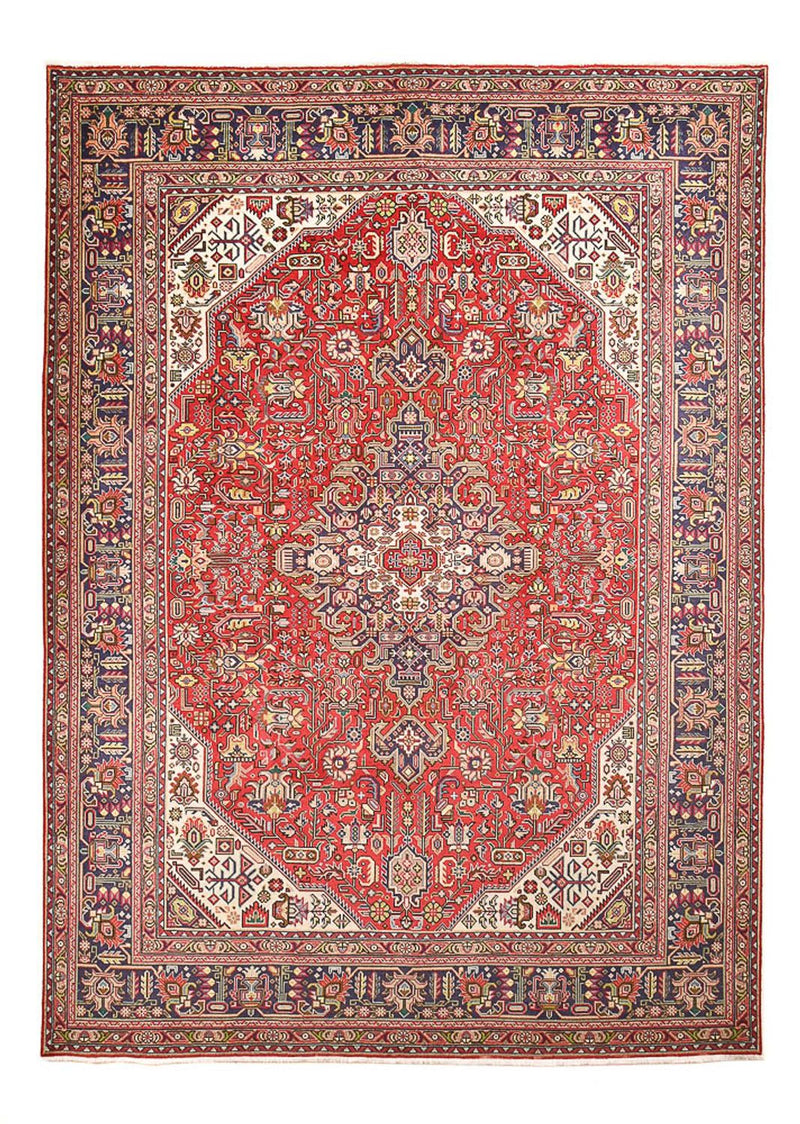 Persisk matta - Tabriz - 339 x 244 cm - röd