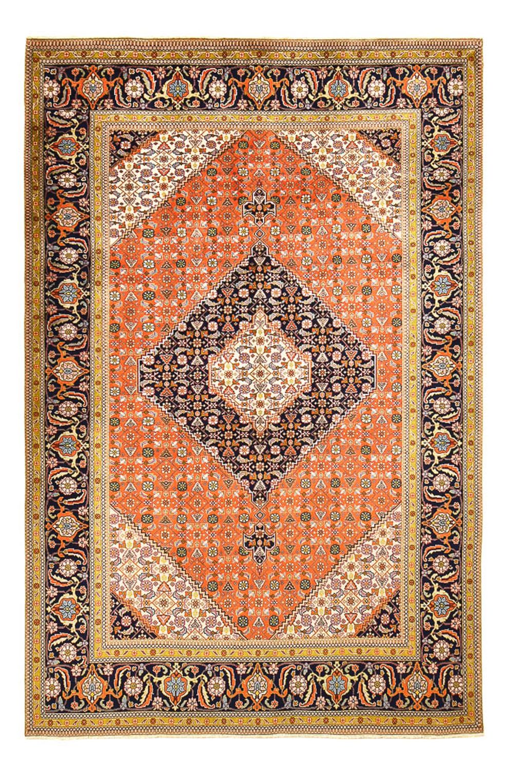 Persisk matta - Tabriz - 306 x 200 cm - orange