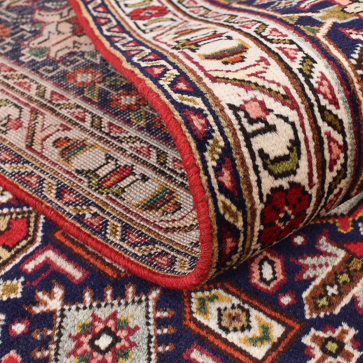 Persisk matta - Tabriz - 303 x 198 cm - röd