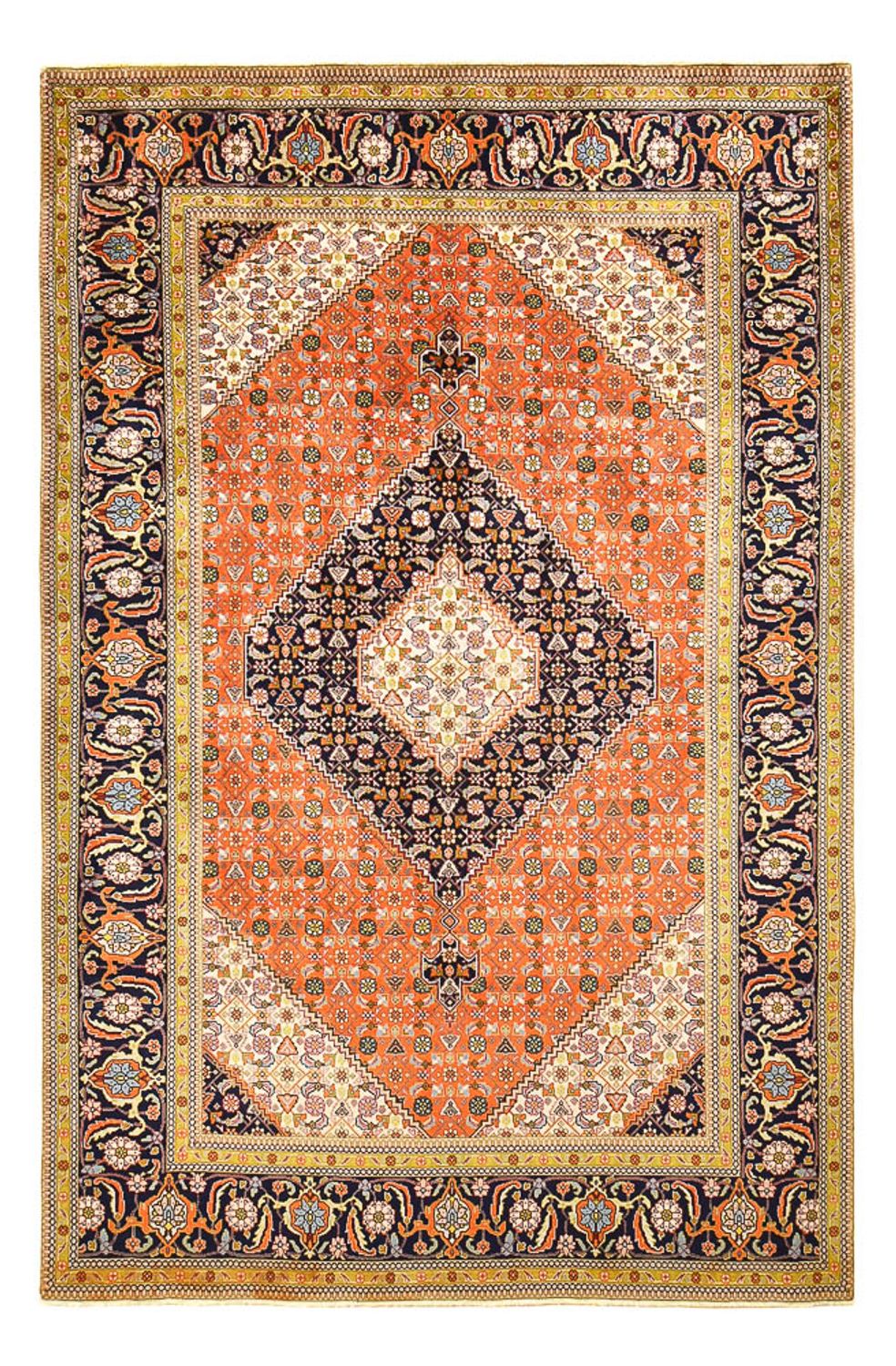Persisk matta - Tabriz - 306 x 197 cm - orange