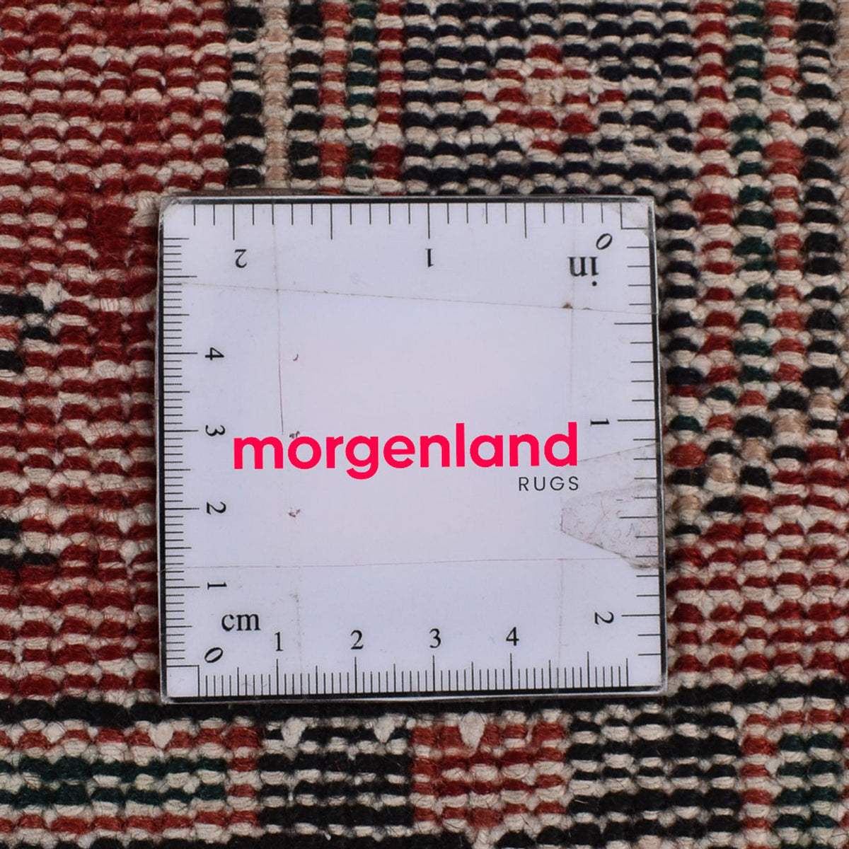 Runner Persisk matta - Nomadic - 313 x 100 cm - mörkröd