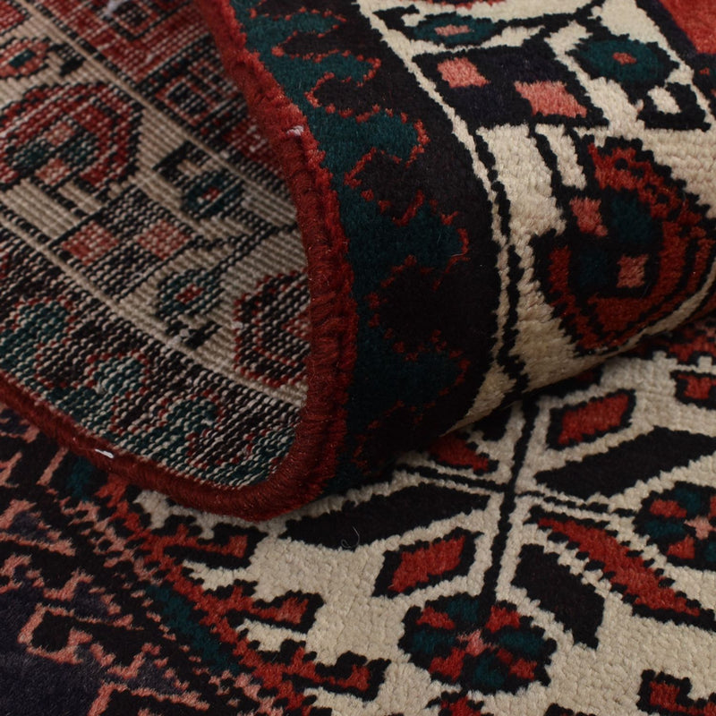 Runner Persisk matta - Nomadic - 318 x 100 cm - mörkröd