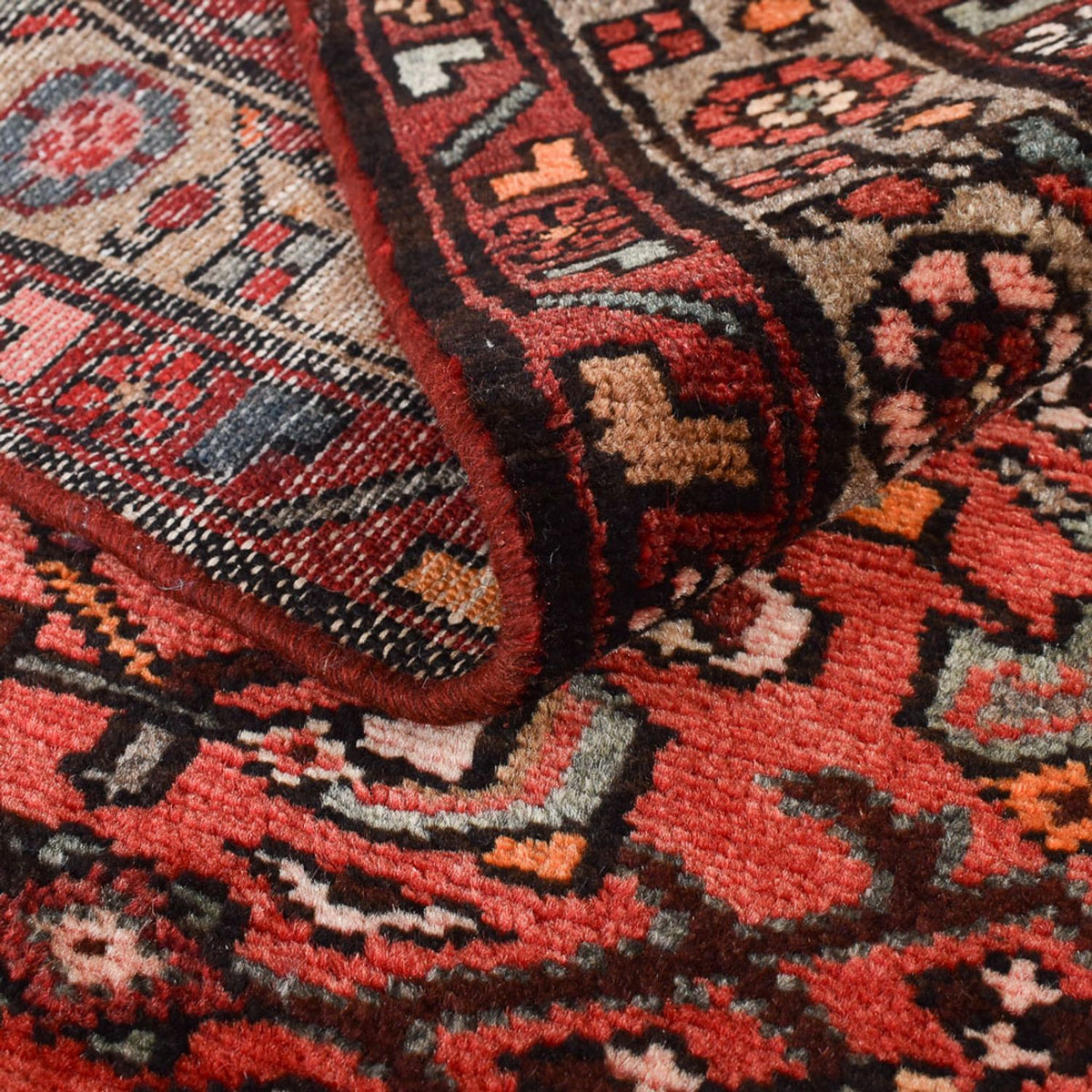 Runner Persisk matta - Nomadic - 311 x 119 cm - röd