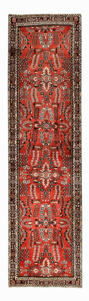 Runner Persisk matta - Tabriz - 398 x 110 cm - röd