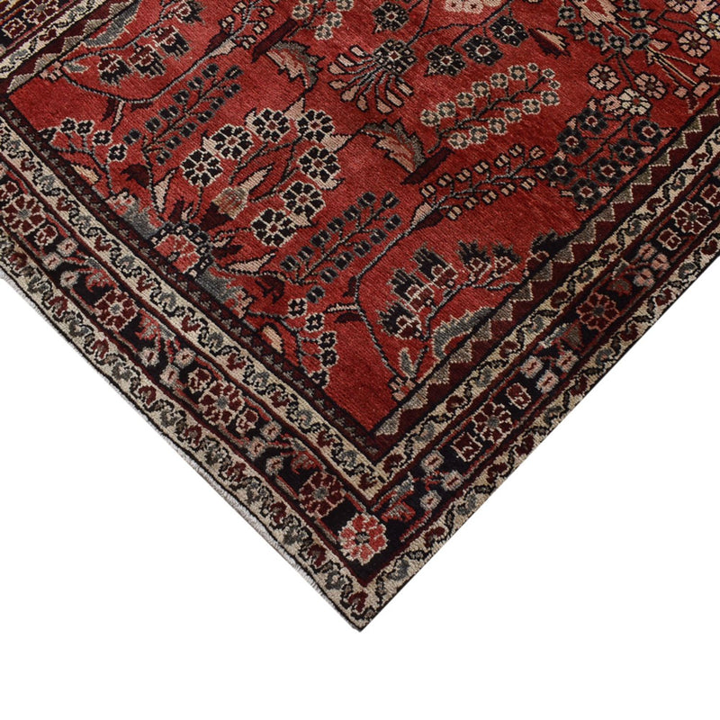 Runner Persisk matta - Tabriz - 398 x 110 cm - röd