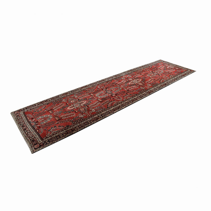 Runner Persisk matta - Tabriz - 398 x 110 cm - röd