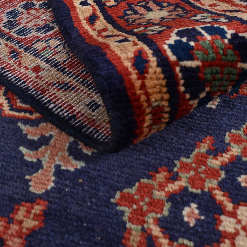 Runner Persisk matta - Nomadic - 329 x 115 cm - mörkblå