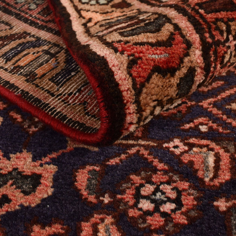 Runner Persisk matta - Nomadic - 313 x 113 cm - mörkröd