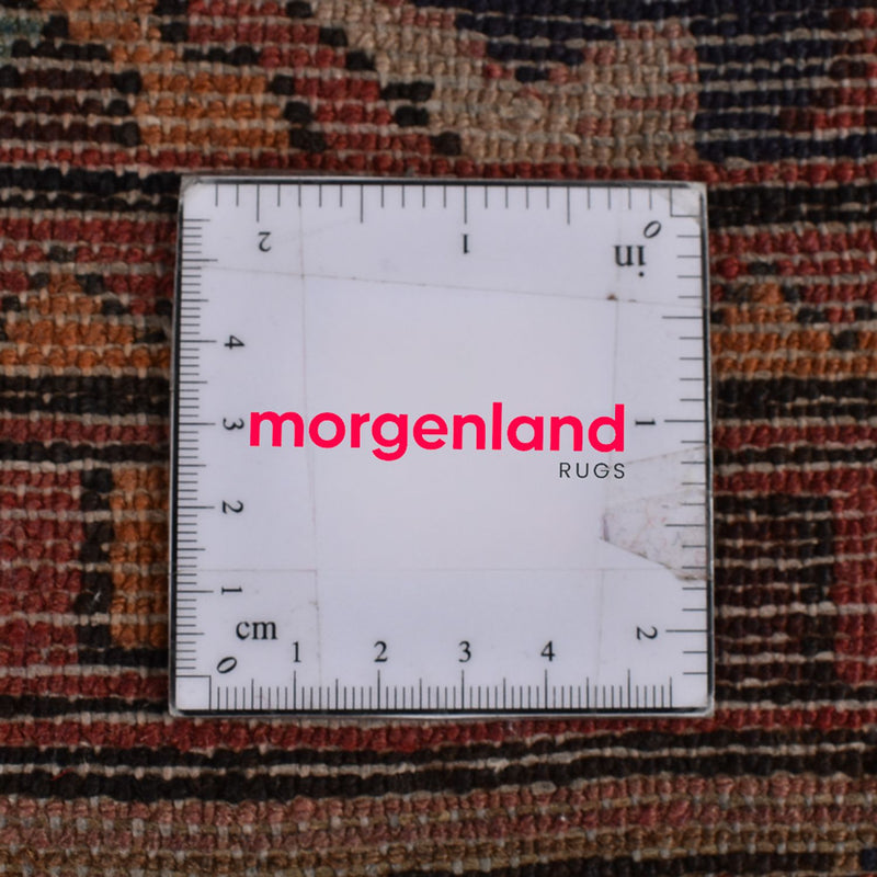 Runner Persisk matta - Nomadic - 313 x 113 cm - mörkröd