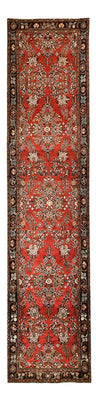 Runner Persisk matta - Tabriz - 433 x 95 cm - röd