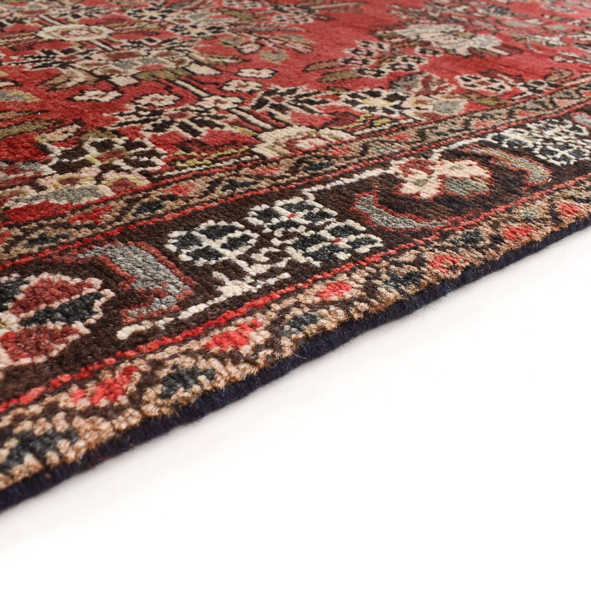 Runner Persisk matta - Tabriz - 433 x 95 cm - röd