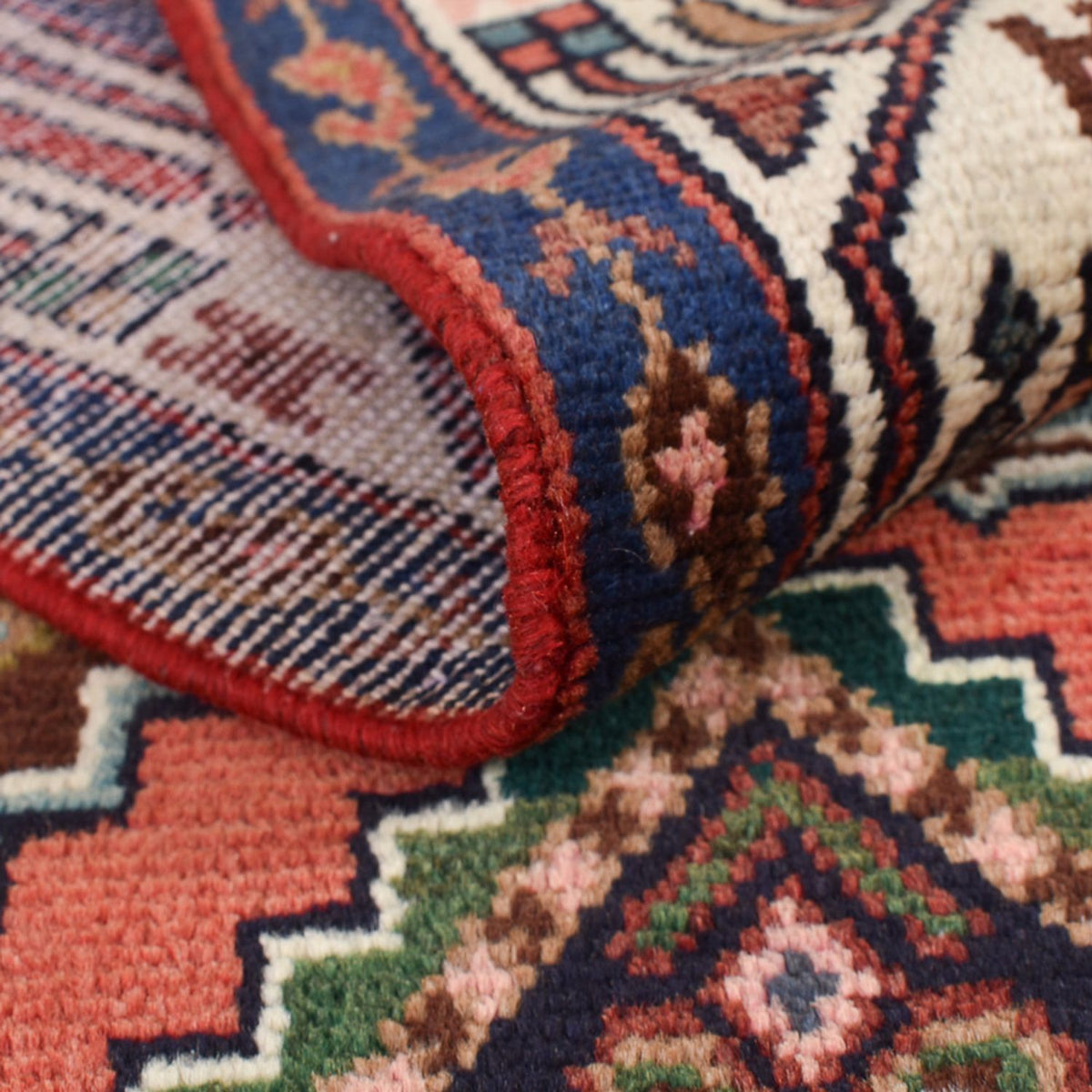 Runner Persisk matta - Nomadic - 290 x 83 cm - ljusröd