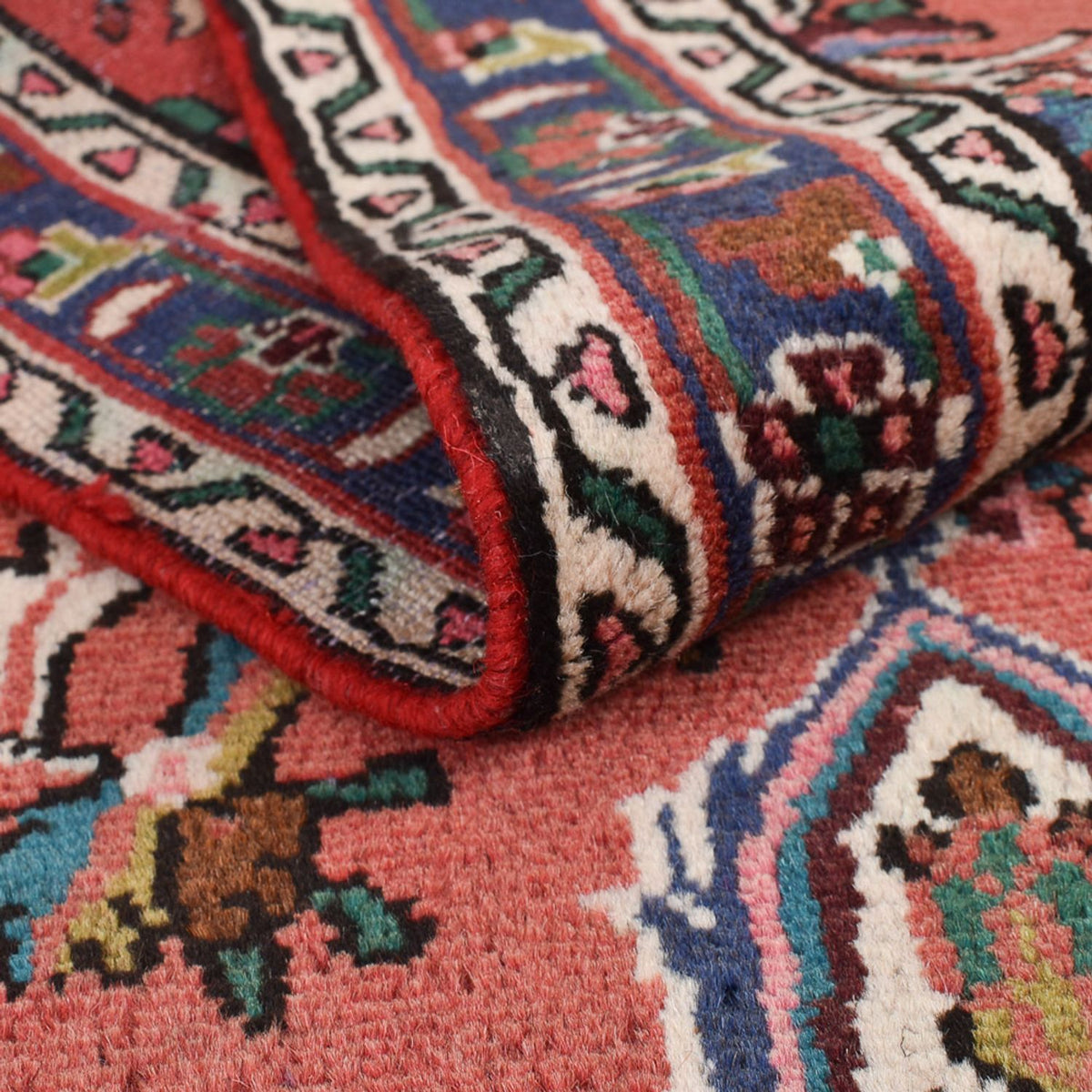 Runner Persisk matta - Nomadic - 295 x 80 cm - ljusröd