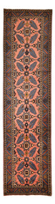 Runner Persisk matta - Nomadic - 308 x 80 cm - ljusröd