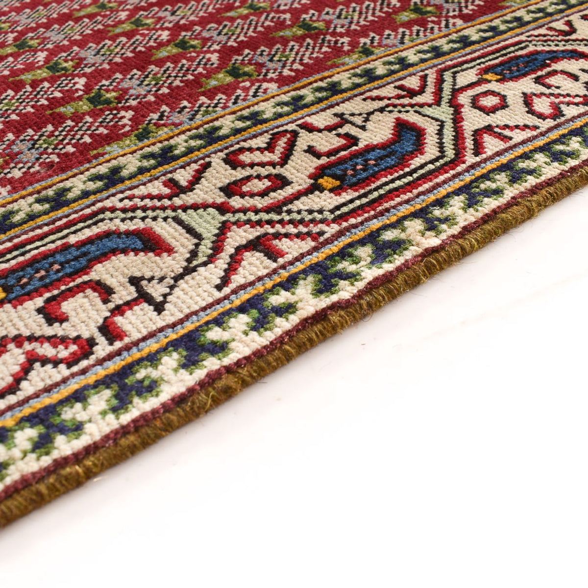 Runner Persisk matta - Tabriz - 390 x 87 cm - rost