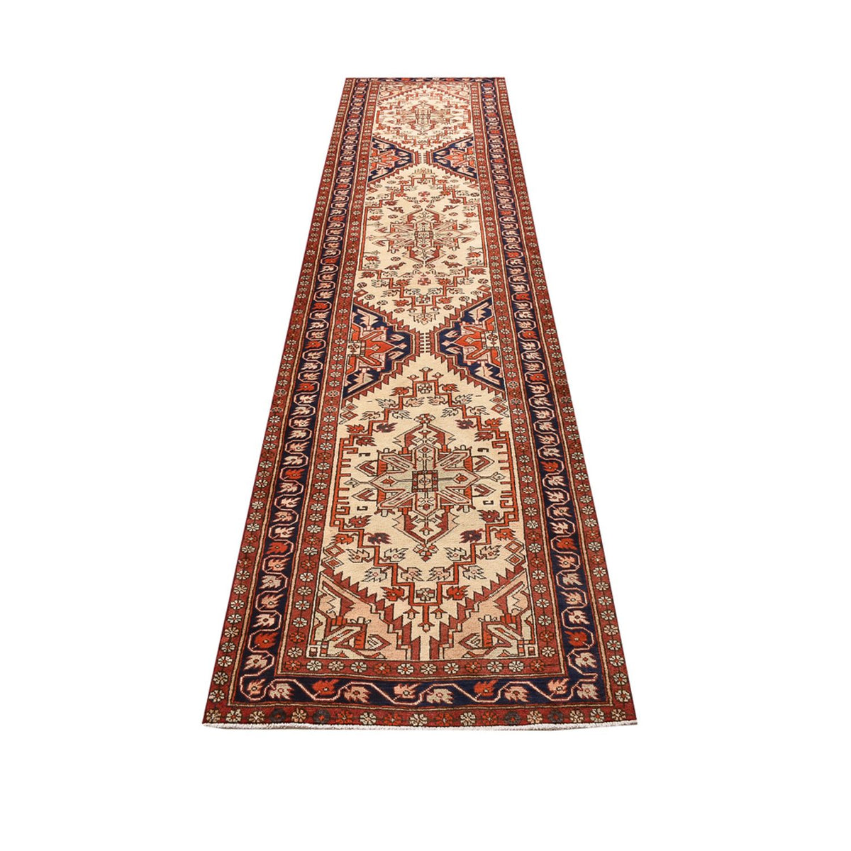 Runner Persisk matta - Nomadic - 345 x 82 cm - beige