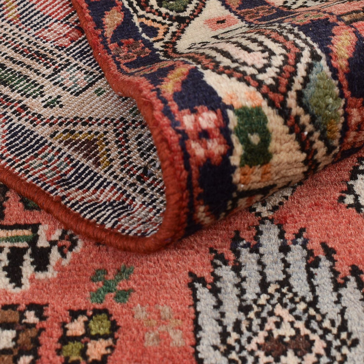 Runner Persisk matta - Nomadic - 286 x 75 cm - ljusröd