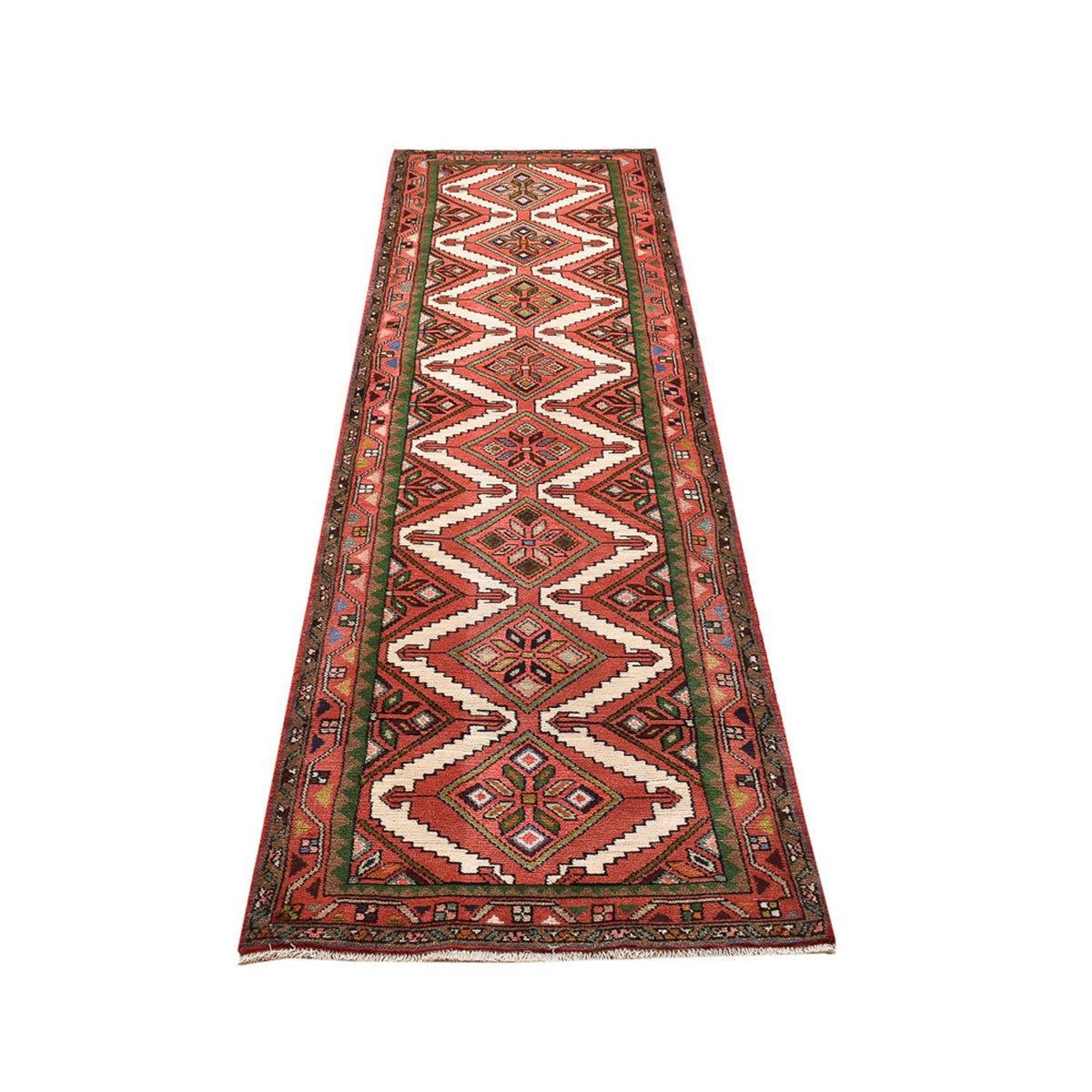 Runner Persisk matta - Nomadic - 273 x 75 cm - ljusröd