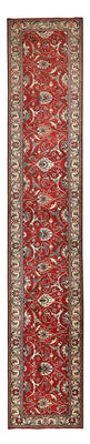 Runner Persisk matta - Tabriz - 458 x 81 cm - röd