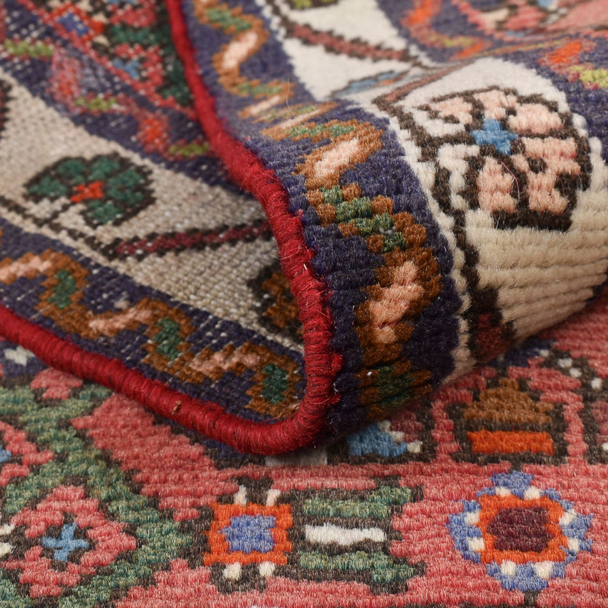 Runner Persisk matta - Nomadic - 195 x 74 cm - ljusröd