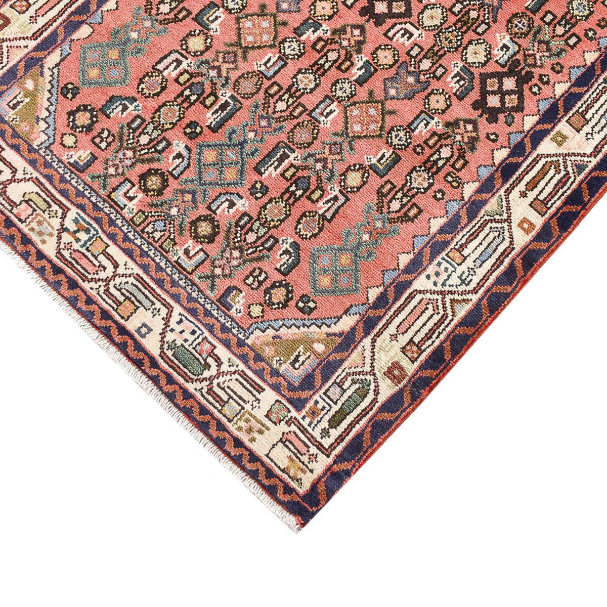 Runner Persisk matta - Nomadic - 212 x 80 cm - ljusröd