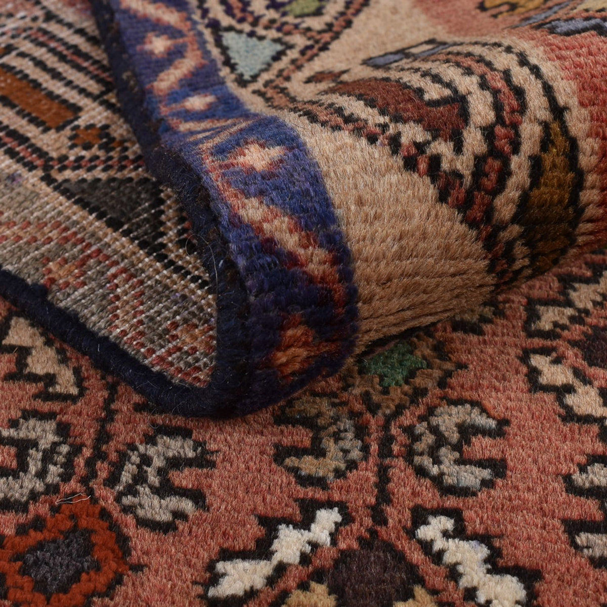 Runner Persisk matta - Nomadic - 278 x 78 cm - ljusröd