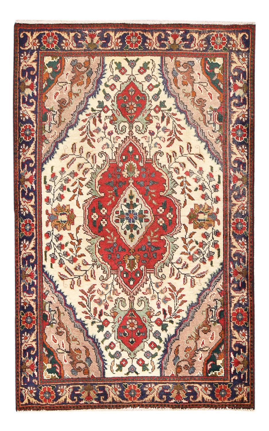 Persisk matta - Tabriz - 149 x 93 cm - beige