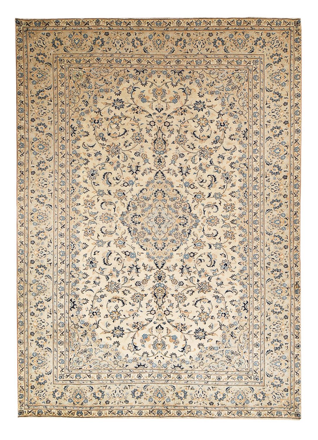 Persiska mattor - Keshan - 334 x 240 cm - beige